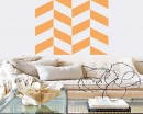 Chevron Seamless Pattern Decal Vinyl Modern Decals